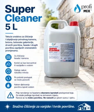 Super Cleaner 5 l – sredstvo za čišćenje vanjskih površina