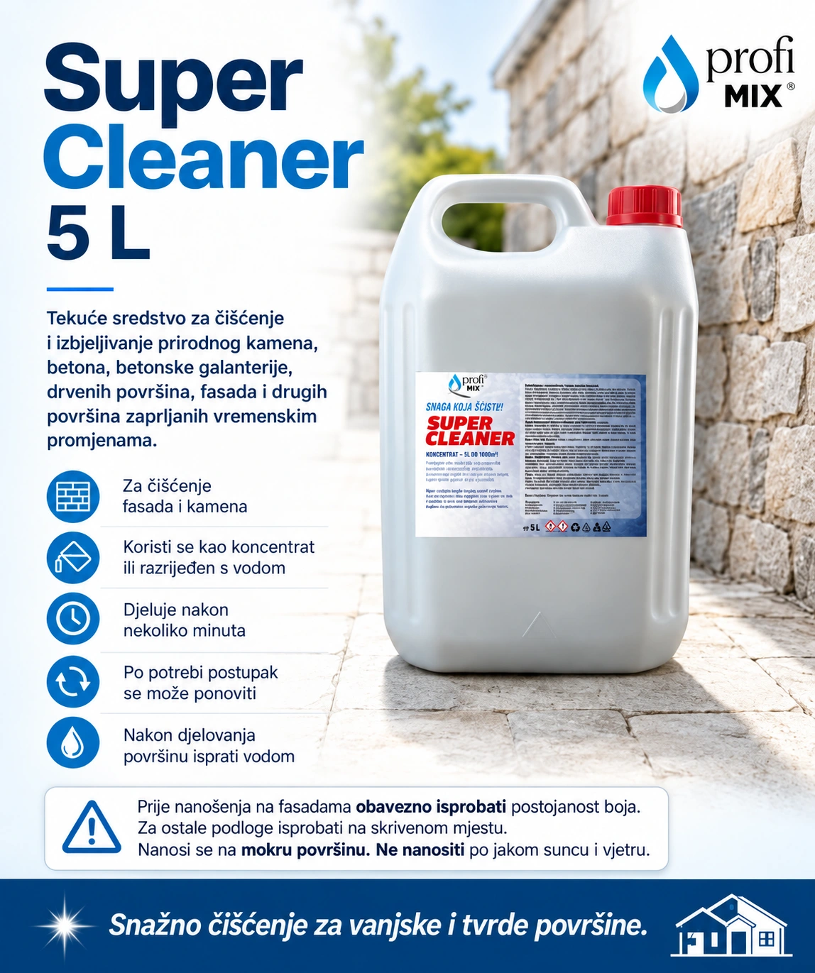 Super Cleaner 5 l – sredstvo za čišćenje vanjskih površina